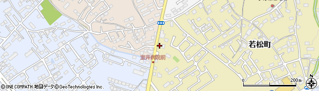 栃木県大田原市若松町404周辺の地図