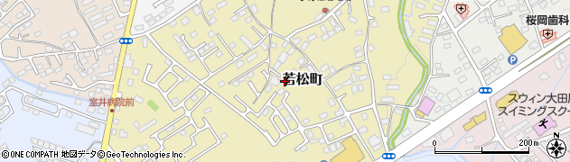 栃木県大田原市若松町484-2周辺の地図