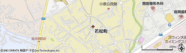 栃木県大田原市若松町484-1周辺の地図