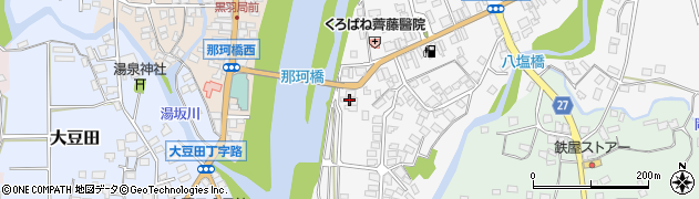 栃木県大田原市黒羽田町30周辺の地図