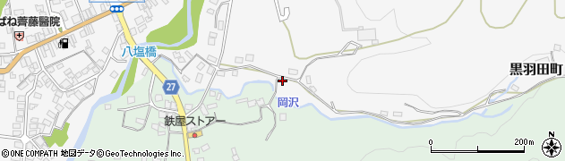 栃木県大田原市黒羽田町198-2周辺の地図