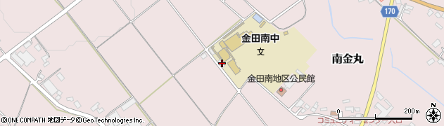 栃木県大田原市南金丸2298周辺の地図