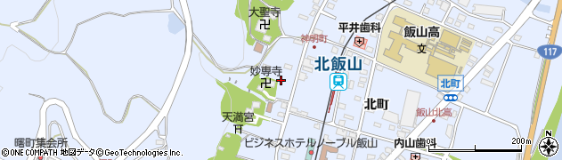 長野県飯山市飯山神明町3129周辺の地図
