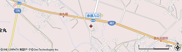 栃木県大田原市南金丸1355周辺の地図