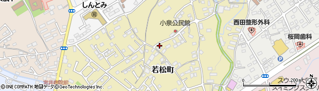栃木県大田原市若松町577周辺の地図