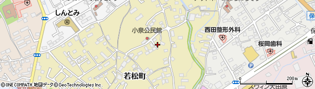 栃木県大田原市若松町568周辺の地図