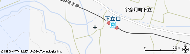 富山県黒部市宇奈月町下立2687周辺の地図