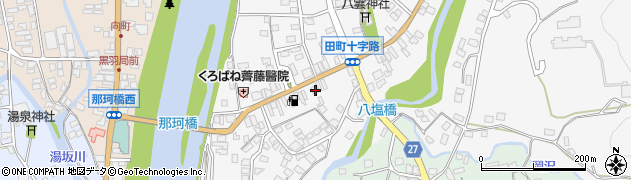栃木県大田原市黒羽田町590周辺の地図