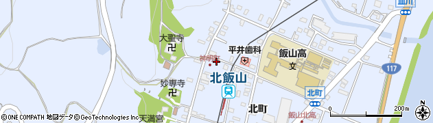 長野県飯山市飯山神明町3150周辺の地図