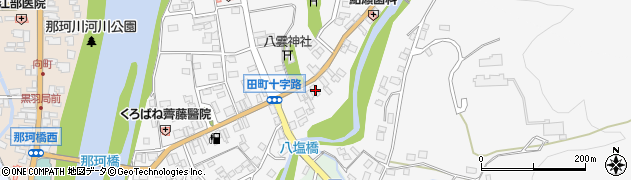 栃木県大田原市黒羽田町577周辺の地図