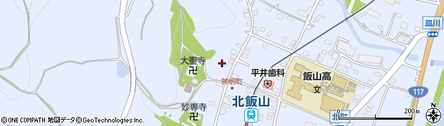 長野県飯山市飯山神明町3157周辺の地図