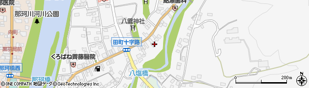 栃木県大田原市黒羽田町568周辺の地図