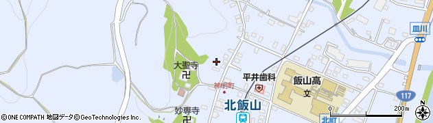 長野県飯山市飯山神明町3165周辺の地図