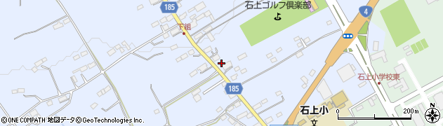 栃木県大田原市上石上14周辺の地図