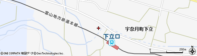 富山県黒部市宇奈月町下立2702周辺の地図