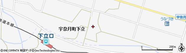 富山県黒部市宇奈月町下立1099周辺の地図