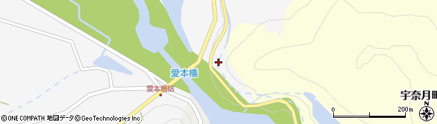 富山県黒部市愛本橋爪東官林地内周辺の地図