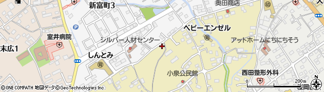 栃木県大田原市若松町600-2周辺の地図