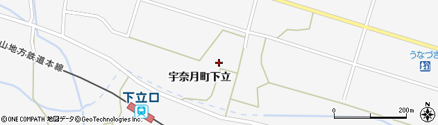 富山県黒部市宇奈月町下立1152周辺の地図