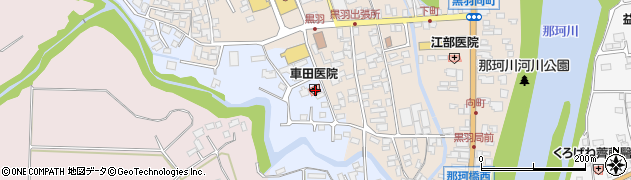 栃木県大田原市大豆田457周辺の地図