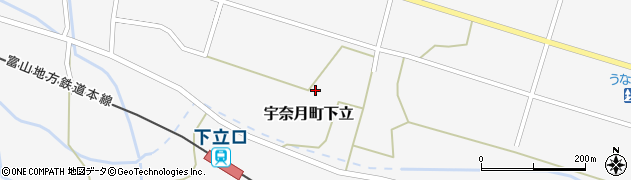 富山県黒部市宇奈月町下立1164周辺の地図