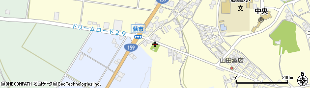 石川県宝達志水町（羽咋郡）荻市（ヨ）周辺の地図
