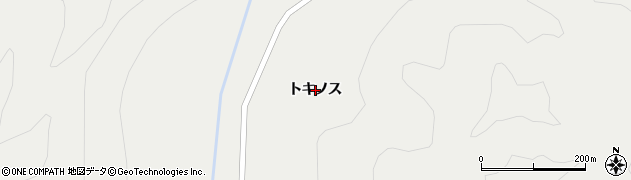 福島県矢祭町（東白川郡）内川（トキノス）周辺の地図