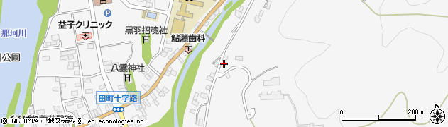 栃木県大田原市黒羽田町159周辺の地図