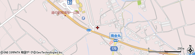 栃木県大田原市南金丸1517周辺の地図