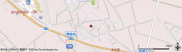 栃木県大田原市南金丸1535周辺の地図