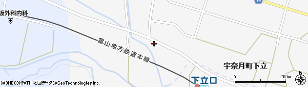 富山県黒部市宇奈月町下立2720周辺の地図