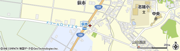 ヤングドライ志雄店周辺の地図