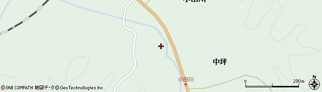 福島県矢祭町（東白川郡）小田川（森下）周辺の地図