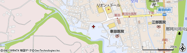 栃木県大田原市大豆田468周辺の地図