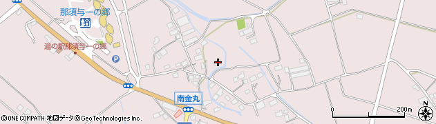 栃木県大田原市南金丸1527-2周辺の地図