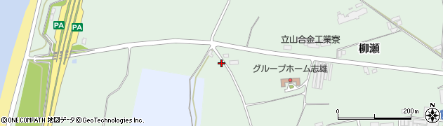 石川県宝達志水町（羽咋郡）柳瀬（レ）周辺の地図