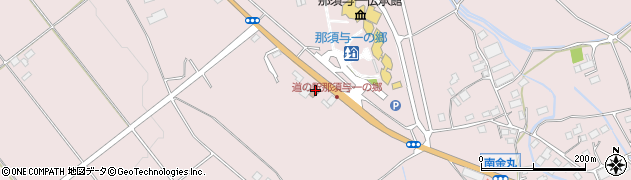 栃木県　警察本部大田原警察署金丸駐在所周辺の地図