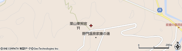 栃木県日光市野門164周辺の地図