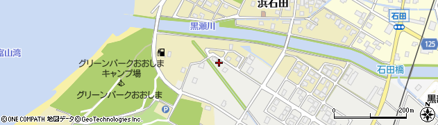 富山県黒部市石田877周辺の地図