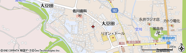 栃木県大田原市黒羽向町467周辺の地図