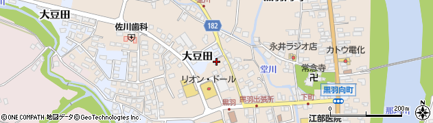 栃木県大田原市黒羽向町544周辺の地図