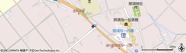 栃木県大田原市南金丸1620周辺の地図