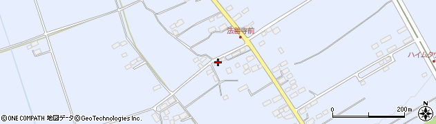 栃木県大田原市上石上67周辺の地図
