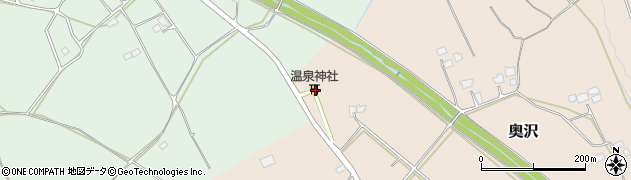 栃木県大田原市奥沢886周辺の地図