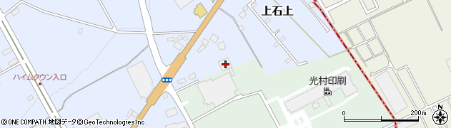 栃木県大田原市上石上1795-8周辺の地図