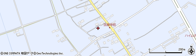 栃木県大田原市上石上75周辺の地図