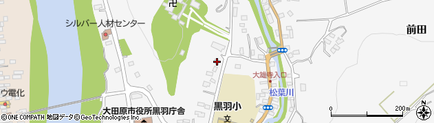 栃木県大田原市黒羽田町475周辺の地図