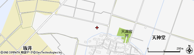 長野県飯山市天神堂周辺の地図