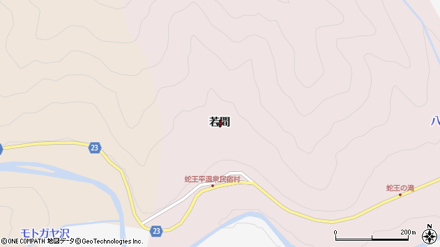 〒321-2718 栃木県日光市若間の地図