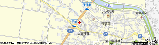 石川県羽咋郡宝達志水町荻市レ周辺の地図